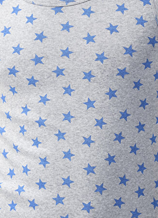 The Don Gri Melanj Erkek İç Giyim Atlet 100TDNATL007043