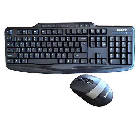 Seclife SLK-4535WQ Usb Kablosuz Klavye Mouse Set