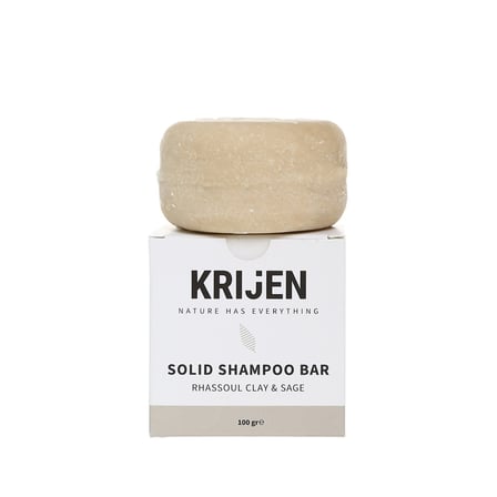 Krijen Rhassoul Kili Adaçayı Katı Şampuan 100 G - 6 Adet