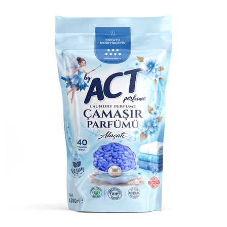Act Çamaşır Parfümü Alaçatı 420 G - 6 Adet