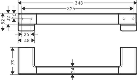 Hansgrohe AddStoris Tutamak Krom