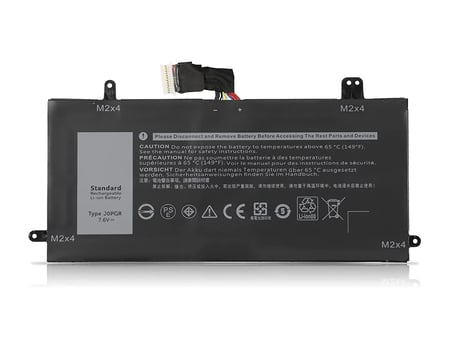 Dell Latitude 12-5285 2-in-1 Notebook Bataryası Laptop Pil