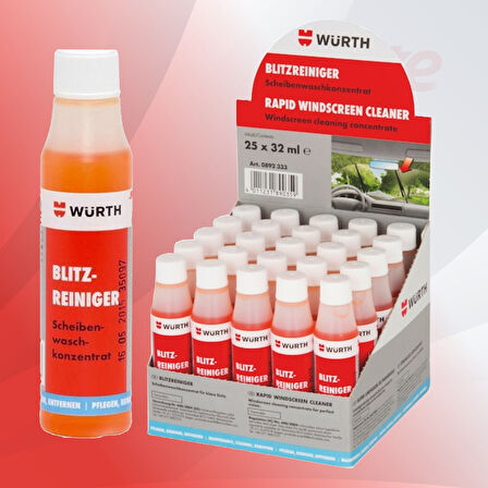 Würth Cam Temizleme Sabunu Cam Temizleme Sabunu 32 ml