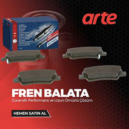 Hyundai Bayon Bosch Arka Fren Balatası 2021-2025