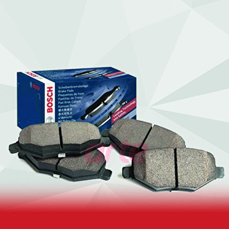 Toyota RAV4 2008-2013 Uyumlu Bosch Ön Fren Balatası