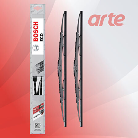 Nissan Qashqai Ön Silecek Takımı | Ara. 2013 - Haz. 2021 | Bosch Eco Serisi | 2'li Set |