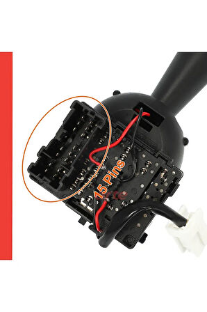 Renault Twingo 2014-2016 Uyumlu | Sissiz & Kornalı Sinyal Far Kolu | Orijinal Valeo