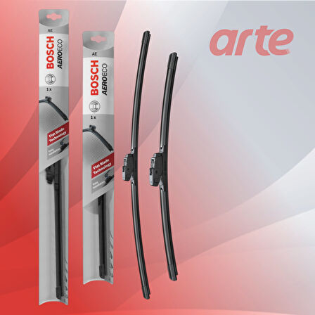 Suzuki SX4 S-Cross (2016–2025) Uyumlu | Bosch AeroEco Ön Silecek Takımı | 2'li Set |