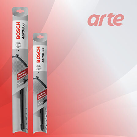 Volkswagen Tiguan Kas. 2022 - Ağu. 2023 Uyumlu Ön Ve Arka Silecek Takımı | Aeroeco Serisi| 3'lü Set |