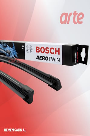 Tesla Model 3 (2016–2025 Uyumlu | Bosch Aerotwin Ön Silecek Takımı | 2’li Set |