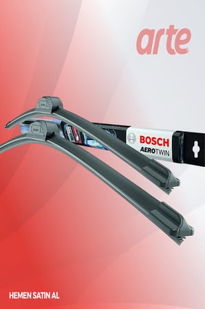 Peugeot 408 2022-2025 Uyumlu | Bosch Aerotwin Ön Silecek Takımı | 2'li Set |