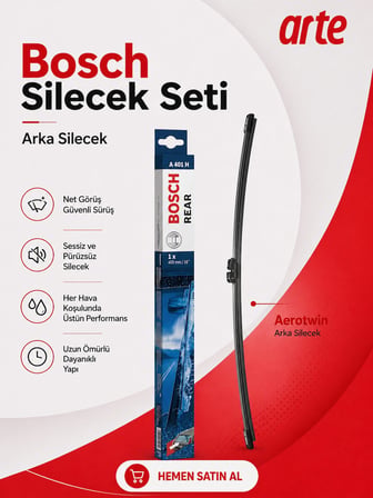 Mercedes-Benz EQV 250 2021-2026 Uyumlu | Bosch Rear Arka Silecek | 400 mm | A401H