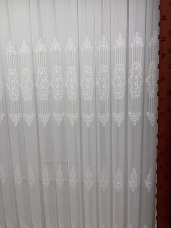 NİVEMESHOME 4528 ASEL  1/2,5 PİLELİ  TÜL PERDE APM