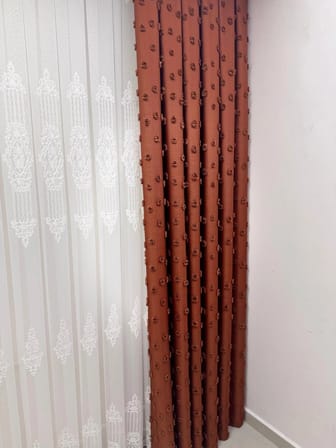 NİVEMESHOME 4528 ASEL  1/2,5 PİLELİ  TÜL PERDE APM