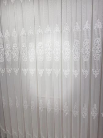 NİVEMESHOME 4528 ASEL  1/2,5 PİLELİ  TÜL PERDE APM