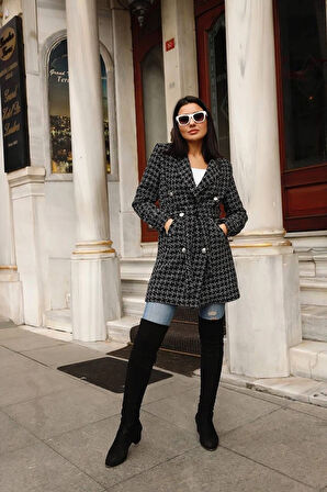 Clara Uzun Ceket TNS-4176