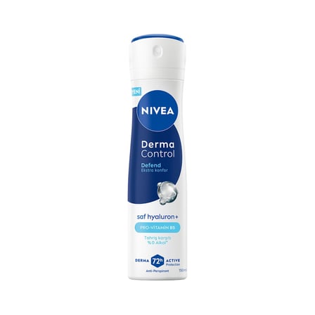 NIVEA Kadın Sprey Deodorant Derma Control Defend 150 Ml - 3 Adet