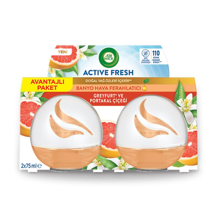 Air Wick Decosphere Hava Tazeleyici Greyfurt & Portakal Çiçeği İkili Paket - 4 Adet