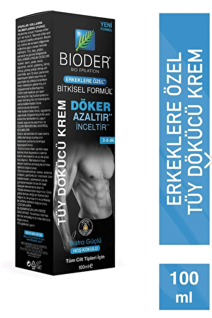 Bioder Bio-Epilation Tüy Dökücü Krem Erkeklere Özel 100 Ml