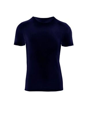 Bsm Erkek %100 Süpima Pamuk Kısa Kol Sıfır Yaka T-shirt 41803