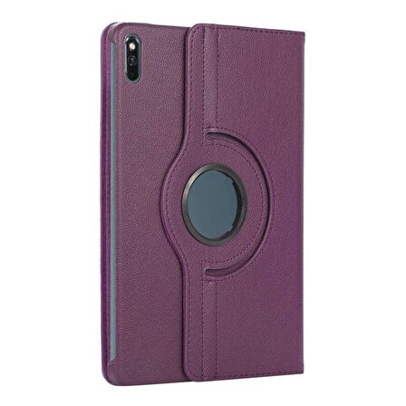 Huawei Mate Pad 11 (2021) Uyumlu Fuchsia Dönebilen Standlı Tablet Kılıfı