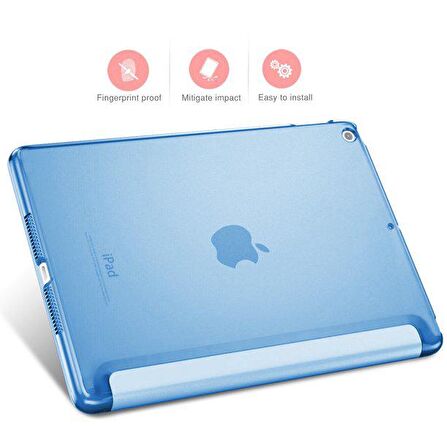 Apple iPad Mini 1.2.3. Nesil Uyumlu Fuchsia Smart Cover Standlı Katlanabilir Akıllı 1-1 Tablet Kılıfı