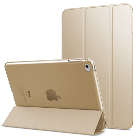 Apple iPad Mini 1.2.3. Nesil Uyumlu Fuchsia Smart Cover Standlı Katlanabilir Akıllı 1-1 Tablet Kılıfı