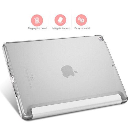 Apple iPad Mini 1.2.3. Nesil Uyumlu Fuchsia Smart Cover Standlı Katlanabilir Akıllı 1-1 Tablet Kılıfı