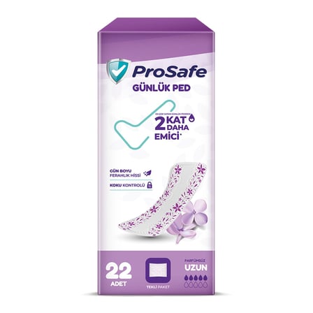 Prosafe Günlük Ped Uzun 22'li - 7 Adet