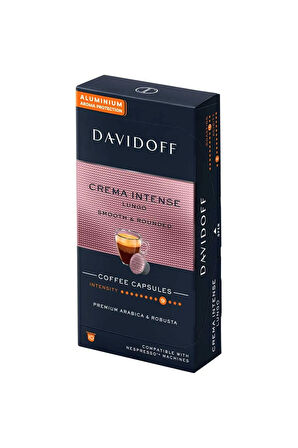 Davidoff Nespresso Uyumlu Kapsül Kahve Crema Intense 2 x 10 adet