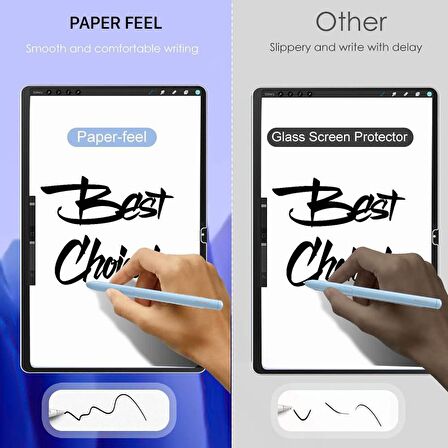 Galaxy Tab S7 Plus T970 Uyumlu Paper-Like Ekran Koruyucu Gerçek Kağıt Hissi Screen Protector