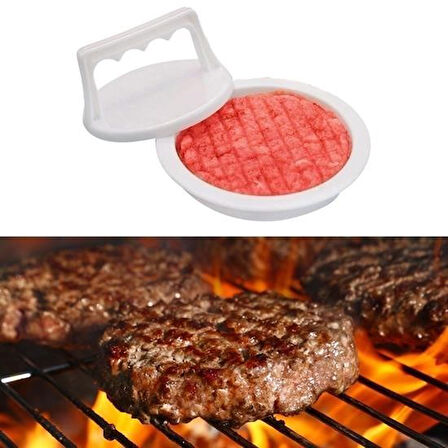 By Nevser®  Hamburger Ve Köfte Şekillendirici Köfte Kalıbı Pratik Burger Pres Aparatı