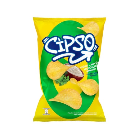 Cipso Cips İnce Parti Boy 160 G Yoğurtlu Atıştırmalık