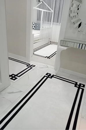 Yolluk Halı – Kaymaz Tabanlı, Yıkanabilir, Yumuşak Dokulu, Şık ve Dayanıklı Tasarım