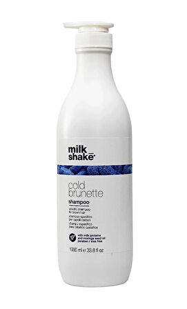 Milk Shake Cold Brunette Kahverengi Saçlar İçin Şampuan 1000 ml