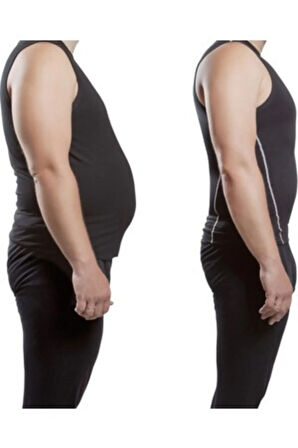 Erkek Siyah 1 Beden Incelten Korseli Atlet Korse Yeni Sezon (1 Adet Ekonomik)