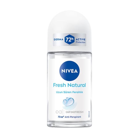 Nivea Fresh Roll-On Deodorant 50 Ml Kadın - 3 Adet