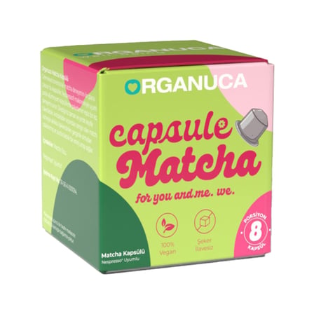 Organuca Matcha Kapsül 8'li 28 G - 8 Adet