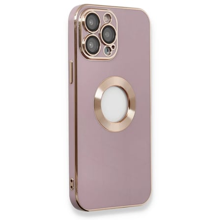 Apple iPhone 13 Pro Max Kılıf Store Silikon - Mor