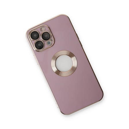 Apple iPhone 13 Pro Max Kılıf Store Silikon - Mor