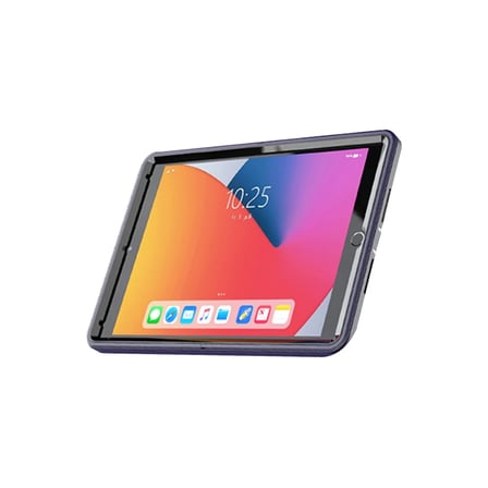 Apple iPad 10.2 (7.nesil) Kılıf Hand Strap Tablet Kılıfı - Lacivert