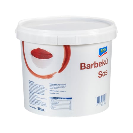 aro Barbekü Sos 3 Kg - Izgara Et ve Tavuklar İçin Lezzetli Sos