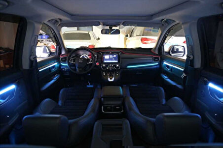 Honda CR-V 2018 Ambiyans Aydınlatma Set 64 Renk Karbon Kaplama Renk