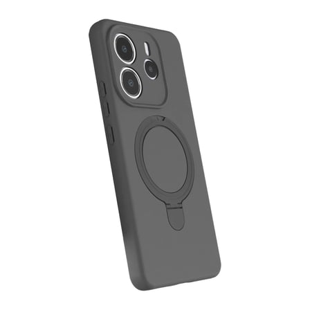 Xiaomi Redmi Note 14 4G Regal Magsafe Standlı Kapak - Titan Gri
