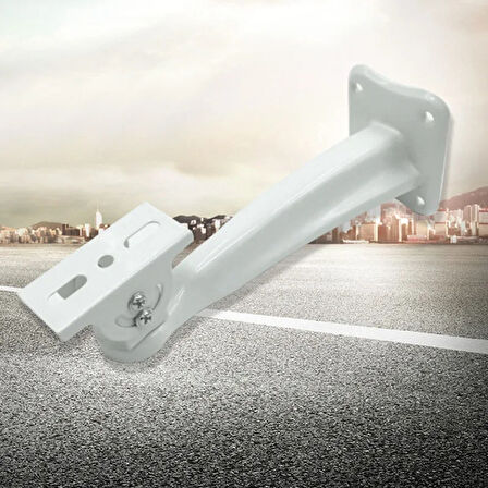 Bullet Kamera Montaj Ayağı 19cm Ayarlanabilir Başlı Muhafaza Braketi 