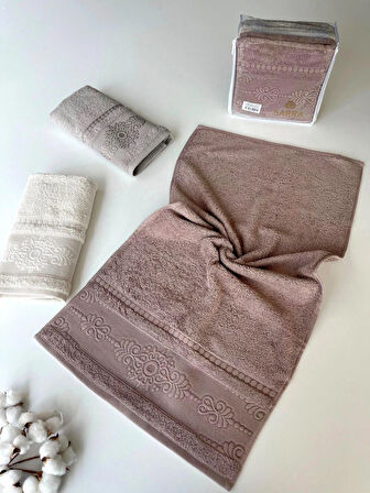 50x90 LOTUS 3'LÜ HAVLU V1