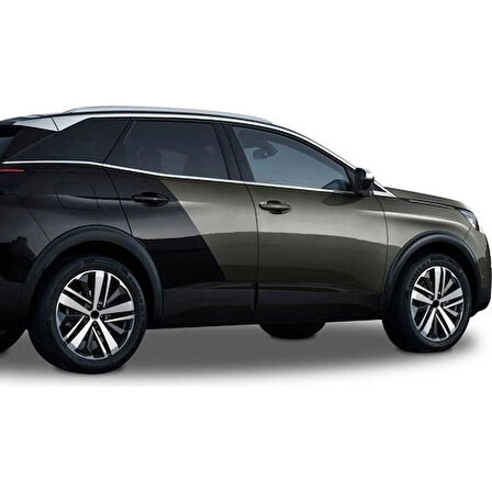 Peugeot 3008 Krom Cam Çıtası 8 Parça 2016 ve Sonrası