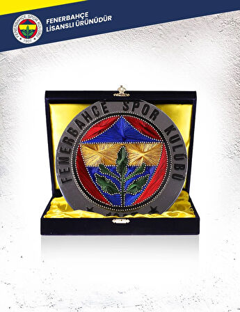 Fenerbahçe Lisanslı Filografi Amblem Plaket (El Yapımı)