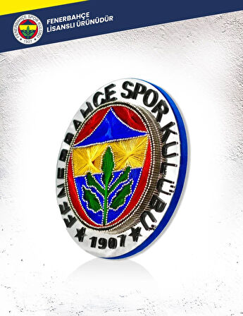 Fenerbahçe Lisanslı Filografi Amblem Plaket (El Yapımı)
