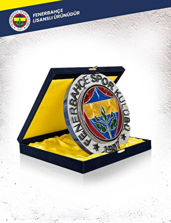 Fenerbahçe Lisanslı Filografi Amblem Plaket (El Yapımı)
